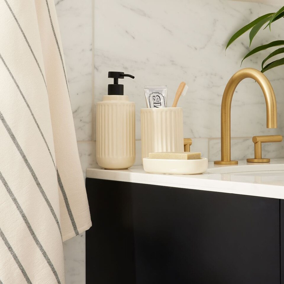 Carved Ceramics Bath Accessories West Elm Australia